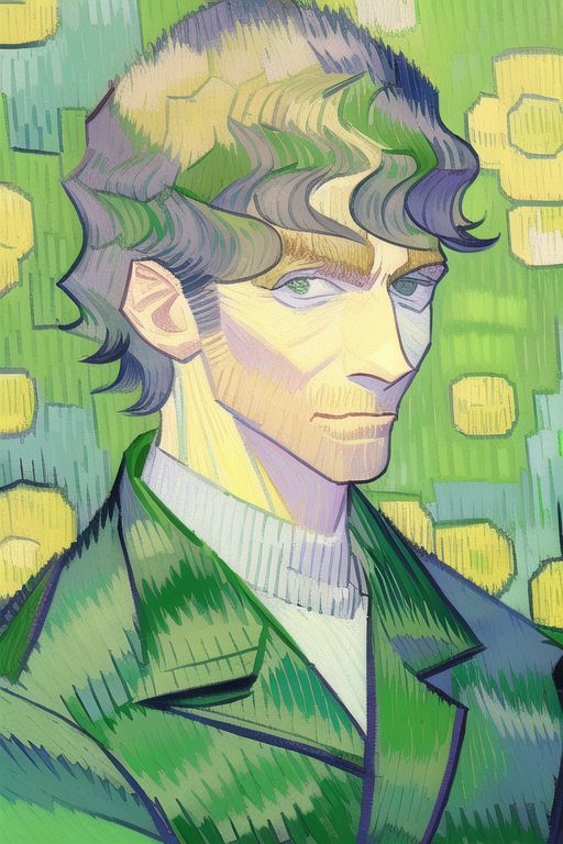 An image depicting Vincent van Gogh